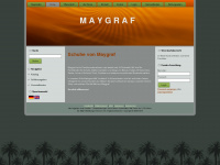 maygraf.com Webseite Vorschau