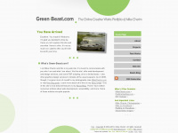green-beast.com Webseite Vorschau