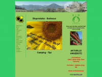 bioferien.ch Webseite Vorschau