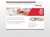 temtec.de Webseite Vorschau