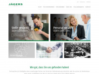 jaegers-personal.de Webseite Vorschau