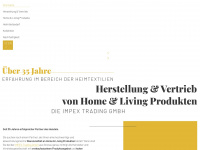 impex-trading.de Webseite Vorschau