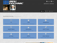 indu-technic.de Webseite Vorschau