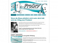 prodry.de Webseite Vorschau