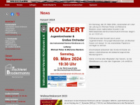 instrumentalverein-kirchhoven.de Webseite Vorschau