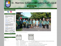 schuetzen-lieck.com Webseite Vorschau