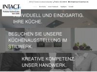 intact-kuechen.de Webseite Vorschau