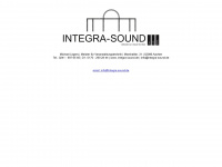 integra-sound.de Webseite Vorschau