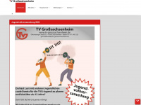 tv-grosssachsenheim.de Webseite Vorschau