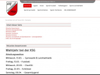 ksg-ellrichshausen.de Webseite Vorschau