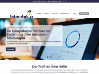 intra-stat.de Webseite Vorschau