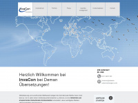 invacon-translations.com Webseite Vorschau