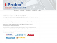 i-protec.de Webseite Vorschau