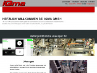 iqma.de Webseite Vorschau