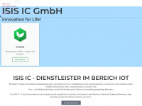 isis-ic.com Webseite Vorschau
