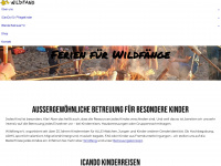 wildfang-ev.de Webseite Vorschau