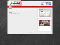 rader-handball.de Webseite Vorschau