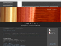 isodra.de Webseite Vorschau