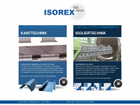 isorex.de Webseite Vorschau