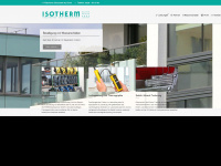 isotherm.de Webseite Vorschau
