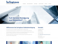 isringhaus-gebaeudereinigung.de Webseite Vorschau