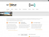 net-display-systems.de Webseite Vorschau