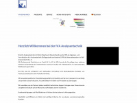 iva-analysentechnik.de Webseite Vorschau