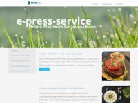 e-press-service.de Webseite Vorschau