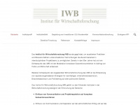 iwb-institut.de Webseite Vorschau
