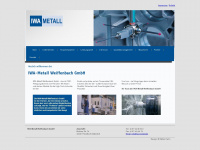 iwa-metall.de Webseite Vorschau