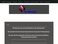 iv-metall.de Webseite Vorschau