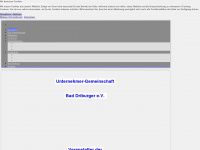 ug-bad-driburg.de Webseite Vorschau