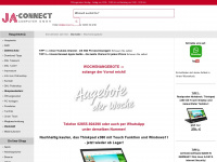 jaconnect.de Webseite Vorschau