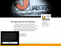 jaeger-alarm.de Webseite Vorschau