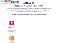 jaeger-co-heizung.de Webseite Vorschau