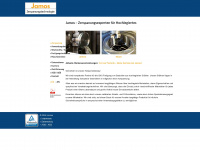 jamos-cnc.com Webseite Vorschau