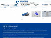 jasper-hydraulik.com Webseite Vorschau