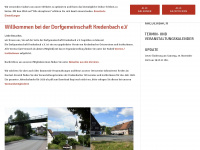 kredenbach.info Webseite Vorschau