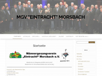 eintracht-morsbach.de Webseite Vorschau