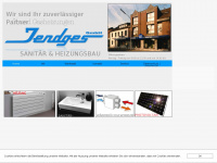 jendges.com Webseite Vorschau