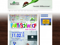 maiclub-muelldorf.de Webseite Vorschau