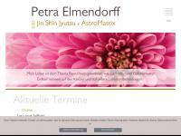 petra-elmendorff.de Webseite Vorschau