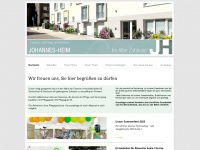 johannesheim.de Webseite Vorschau