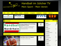 jtv-handball.de Webseite Vorschau