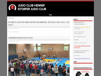 judo-club-hennef.de Webseite Vorschau