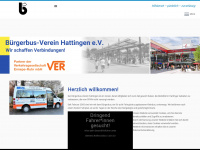 buergerbus-hattingen.de Webseite Vorschau