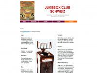 jukeboxclubschweiz.ch Webseite Vorschau