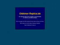 oldtimer-replica.de Webseite Vorschau