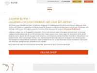 juwelier-rothe.de Webseite Vorschau