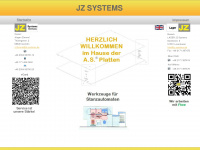 jz-systems.de Webseite Vorschau